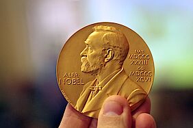 Nobel Prize Medal in Chemistry. © Photo by Adam Baker.