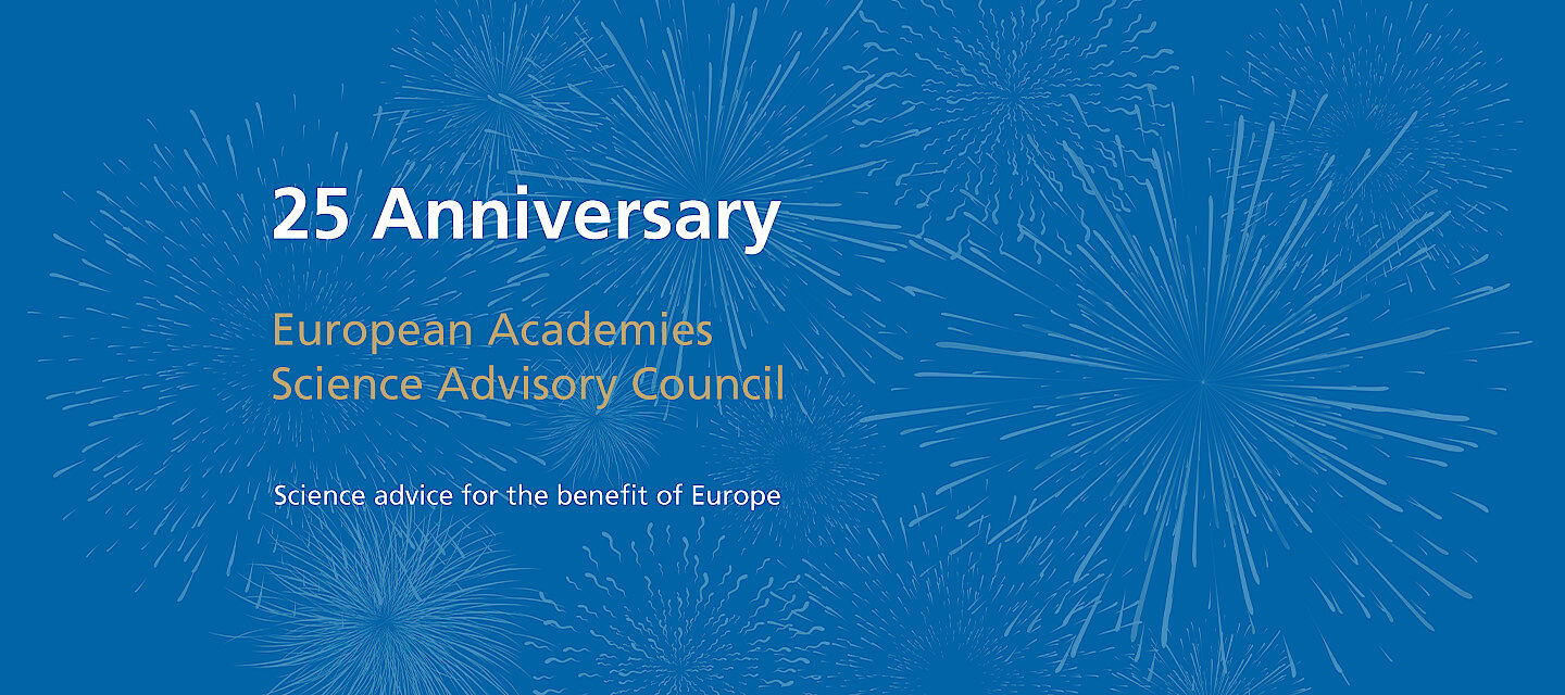 25 years of EASAC: Science advice for the benefit of Europe.